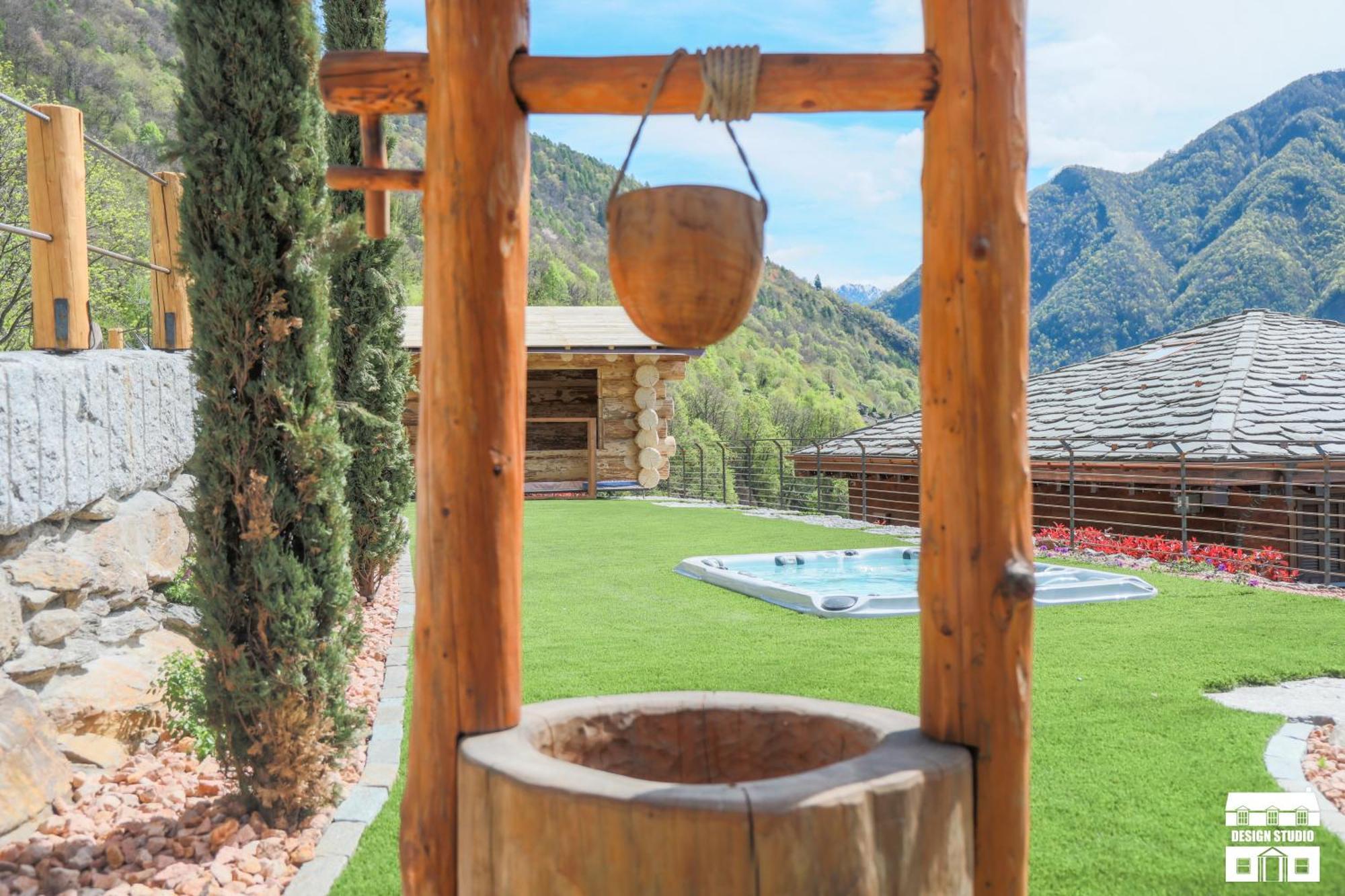 Chalet Antico Legno By Design Studio Sueglio 外观 照片