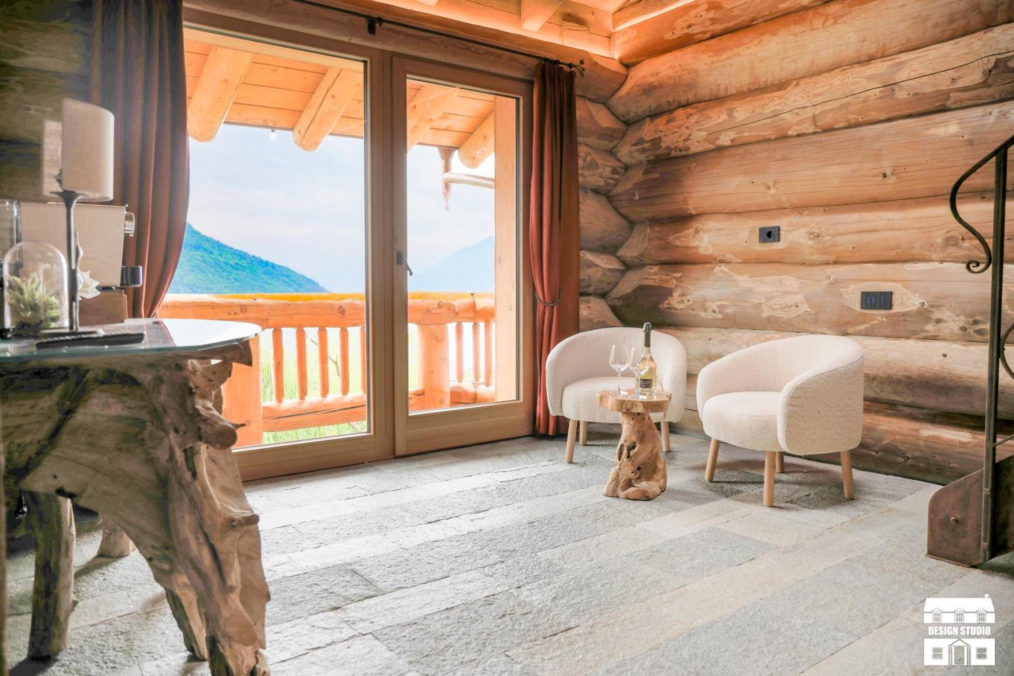 Chalet Antico Legno By Design Studio Sueglio 外观 照片