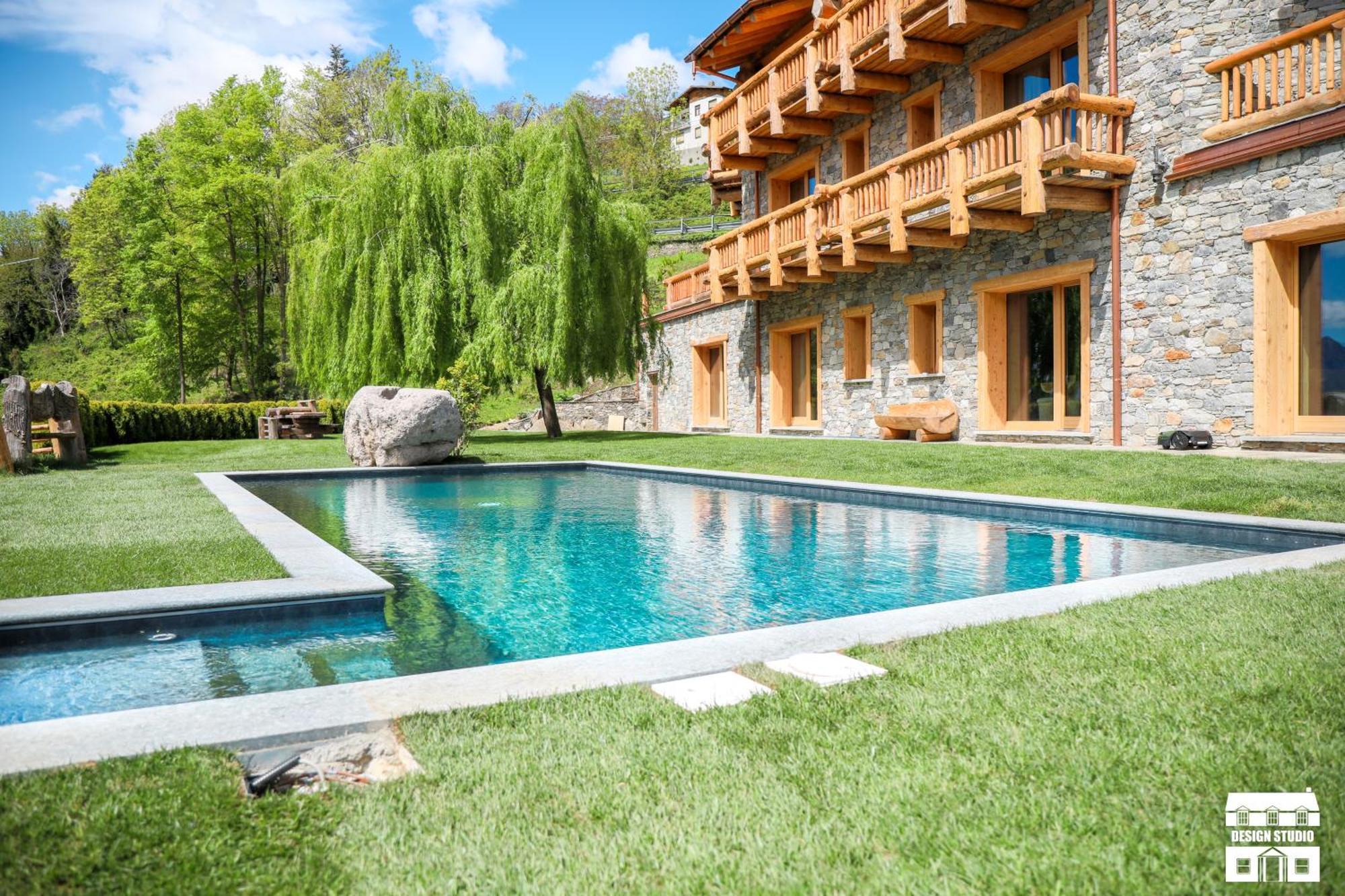 Chalet Antico Legno By Design Studio Sueglio 外观 照片