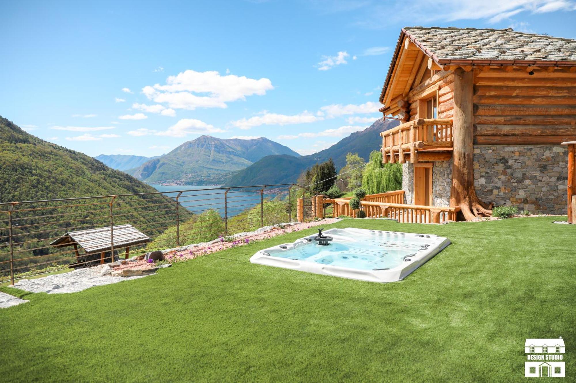 Chalet Antico Legno By Design Studio Sueglio 外观 照片